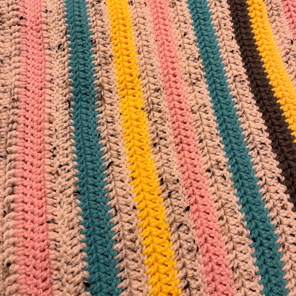 Knit Handmade small size blanket